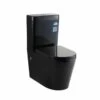 Kasey Box Rim Toilet Suite - Gloss Black Toliet Suite