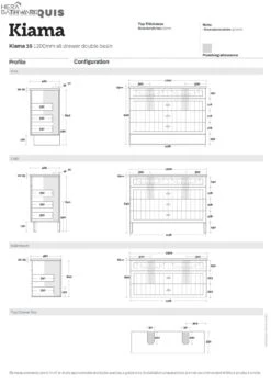 Kiama 1200mm Bathroom Wall Hung Vanity | Drawer Version 6 Kiama 1200mm Bathroom Wall Hung Vanity | Drawer Version -HERA Bathware Sales kiama 1200mm bathroom wall hung vanity drawer versioncenter bowlnova acrylic top no tap holevanitiesmarquis 124639