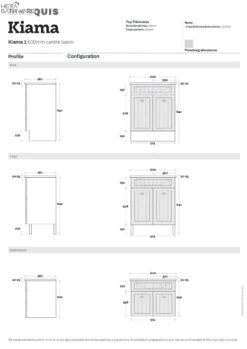 Kiama 600mm Bathroom Wall Hung Vanity -HERA Bathware Sales kiama 600mm bathroom wall hung vanitynova acrylic top no tap holevanitiesmarquis 743595