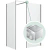 Kubix Shower Walk-in Panel With Kubix Joiner | Oceano
