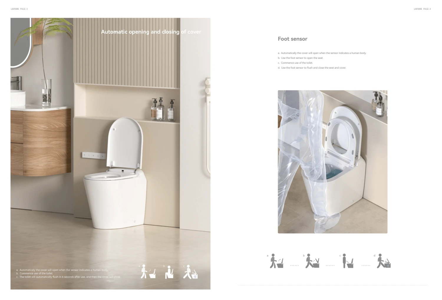 Lafeme AutoLux Inwall Cistern Floor Pan Rimless Smart Toilet ST23 Lafeme AutoLux Inwall Cistern Floor Pan Rimless Smart Toilet ST23 -HERA Bathware Sales lafeme autolux inwall cistern floor pan rimless smart toilet st23matte blacktoiletlafeme 352794