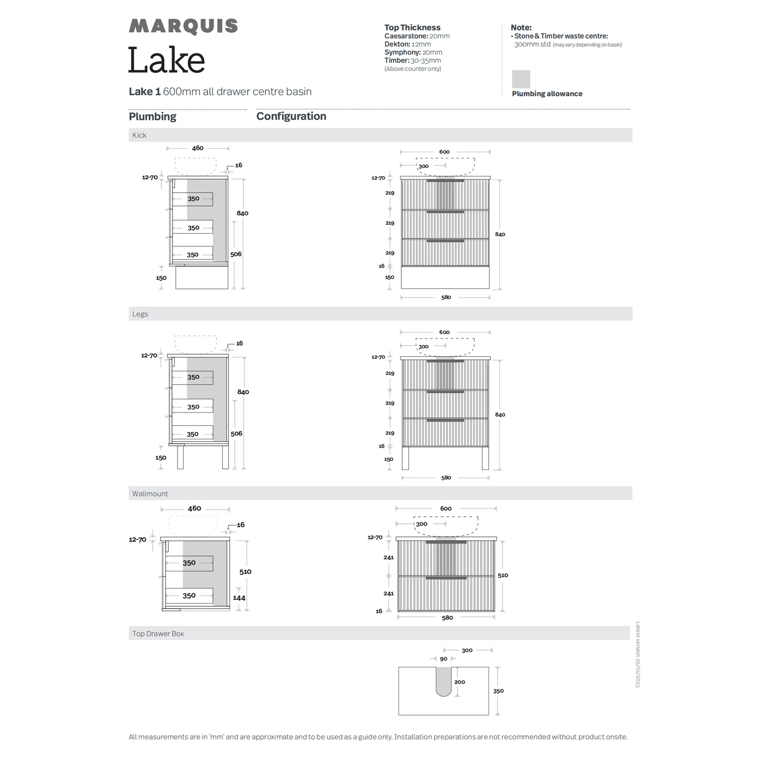 Lake 1 | 600mm Bathroom Free Standing Vanity Lake 1 | 600mm Bathroom Free Standing Vanity -HERA Bathware Sales lake 1 600mm bathroom free standing vanitysymphony topvanitiesmarquis 153446