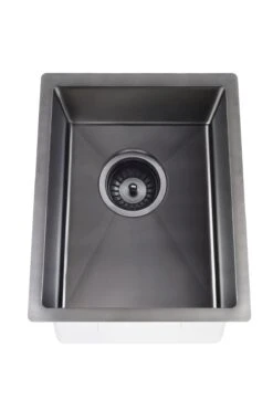 Lavello Kitchen Sink - Single Bowl 380 X 440mm -HERA Bathware Sales lavello kitchen sink single bowl 380 x 440mmbrushed nickelkitchen sinkmeir 861422