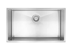 Lavello Kitchen Sink - Single Bowl 760 X 440mm -HERA Bathware Sales lavello kitchen sink single bowl 760 x 440mmbrushed nickelkitchen sinkmeir 854639