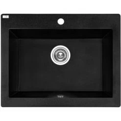 Laveo 580mm Granite Stone Sink Single Bowl