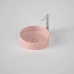 LIANO II 400mm Round Above Counter Basin | CAROMA 3 LIANO II 400mm Round Above Counter Basin | CAROMA -HERA Bathware Sales liano ii 400mm round above counter basin caromamatte pinkabove counter basincaroma 914177