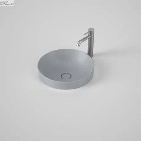 LIANO II 400mm Round Semi-Insert Basin | CAROMA LIANO II 400mm Round Semi-Insert Basin | CAROMA -HERA Bathware Sales liano ii 400mm round semi insert basin caromamatte greybasincaroma 201011