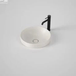LIANO II 400mm Round Semi-Insert Basin | CAROMA 5 LIANO II 400mm Round Semi-Insert Basin | CAROMA -HERA Bathware Sales liano ii 400mm round semi insert basin caromamatte speckledbasincaroma 324337