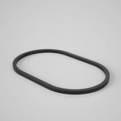 LIANO II 530mm PILL Basin Dress Ring | CAROMA -HERA Bathware Sales liano ii 530mm pill basin dress ring caromamatte blackabove counter basincaroma 102891
