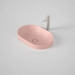 LIANO II 530mm PILL Semi-Insert Basin | CAROMA 8 LIANO II 530mm PILL Semi-Insert Basin | CAROMA -HERA Bathware Sales liano ii 530mm pill semi insert basin caromamatte pinkbasincaroma 903131