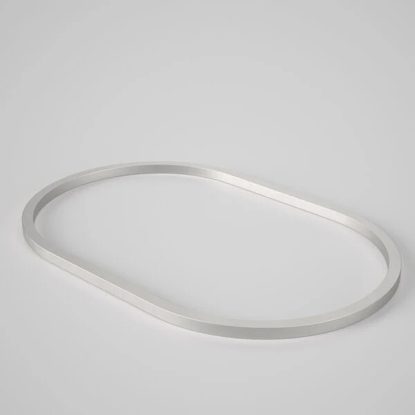LIANO II 600mm PILL Basin Dress Ring | CAROMA LIANO II 600mm PILL Basin Dress Ring | CAROMA -HERA Bathware Sales liano ii 600mm pill basin dress ring caromabrushed nickelbasin accessoriescaroma 847256