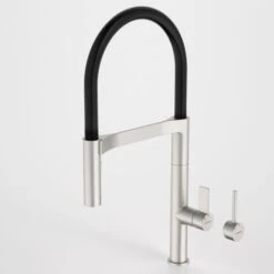 LIANO II Pull Down Sink Mixer With Dual Spray | CAROMA 7 LIANO II Pull Down Sink Mixer With Dual Spray | CAROMA -HERA Bathware Sales liano ii pull down sink mixer with dual spray caromamatte blackkitchen mixercaroma 409986