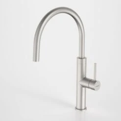 LIANO II Sink Mixer- Lead Free | CAROMA -HERA Bathware Sales liano ii sink mixer caromabrushed nickel lfkitchen mixercaroma 638453