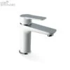 Liberty Basin Mixer - Chrome & White -HERA Bathware Sales liberty basin mixer chrome whitegloss whitebasin mixerlinkware 584496