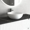 London Soild Surface Round Basin -HERA Bathware Sales london soild surface round basinbasinotti 203147