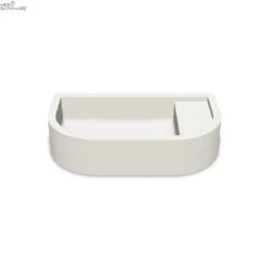 Loop 02 Basin - Overflow - Surface Mount Ivory -HERA Bathware Sales loop 02 basin overflow surface mount ivoryblackno tap holenood co 656142