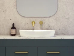 Lorenzo Inset White Ceramic Basin 500mm -HERA Bathware Sales lorenzo inset white ceramic basin 500mmgloss whitetimberline 338118