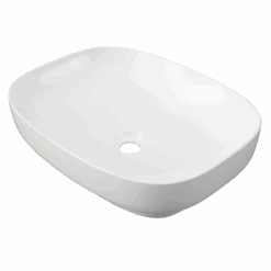Lorenzo Inset White Ceramic Basin 500mm -HERA Bathware Sales lorenzo inset white ceramic basin 500mmgloss whitetimberline 382552