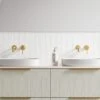 Lorenzo Inset White Ceramic Basin 500mm 1 Lorenzo Inset White Ceramic Basin 500mm -HERA Bathware Sales lorenzo inset white ceramic basin 500mmgloss whitetimberline 453250