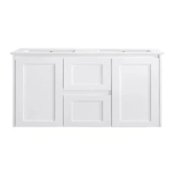 Lori Wall Hung Vanity Double Bowls - 1200mm