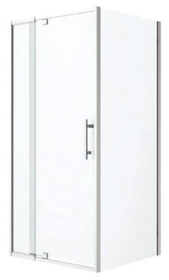 Louve Square Pivot Shower Screen | Oceano