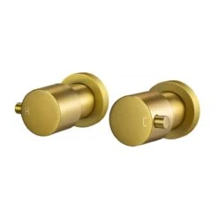 Lucid Wall Top Assemblies - Brushed Brass