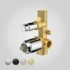 LUNA BATH/SHOWER MIXER WITH DIVERTER BODY KIT