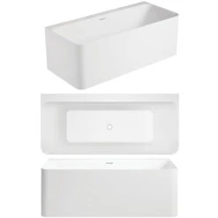 Lunus Bath Tub Back To Wall | Oceano 5 Lunus Bath Tub Back To Wall | Oceano -HERA Bathware Sales lunus bath tub back to wall oceanoback to wall1500mmbathtuboceano 239679
