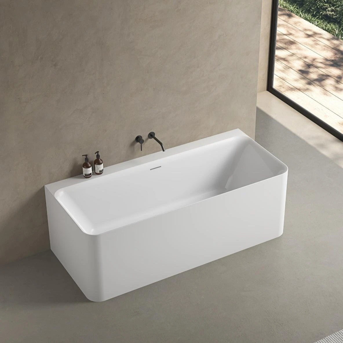 Lunus Bath Tub Back to Wall | Oceano Lunus Bath Tub Back To Wall | Oceano -HERA Bathware Sales lunus bath tub back to wall oceanoback to wall1500mmbathtuboceano 260973