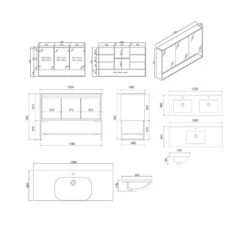 Maple Timber Free Standing Vanity -HERA Bathware Sales maple timber free standing vanitycabinet only750mmvanitiesbnk 616864
