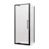 Marbletrend Flinders Semi Pivot Door Matte Black -HERA Bathware Sales marbletrend flinders semi pivot door matte black900mm900mmshower screenjohnson suisse 755892