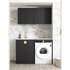 Marlo Black Laundry Kit | 1305*600*2100mm