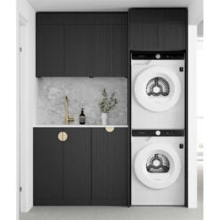 Marlo Black Laundry Kit | 1715*600*2100mm