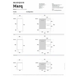 Marq Wall Hung Vanity 750mm -HERA Bathware Sales marq wall hung vanity 750mmdavos polymarble 1 tap holevanitiesmarquis 500581