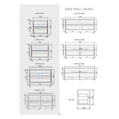 Max Timber Look Wall Hung Vanity 600mm 3 Max Timber Look Wall Hung Vanity 600mm -HERA Bathware Sales max timber look wall hung vanity 600mmvanitiesaulic 150595