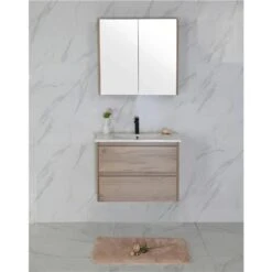 Max Timber Look Wall Hung Vanity 600mm 14 Max Timber Look Wall Hung Vanity 600mm -HERA Bathware Sales max timber look wall hung vanity 600mmvanitiesaulic 859609