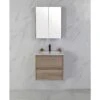 Max Timber Look Wall Hung Vanity 600mm 1 Max Timber Look Wall Hung Vanity 600mm -HERA Bathware Sales max timber look wall hung vanity 600mmvanitiesaulic 931082