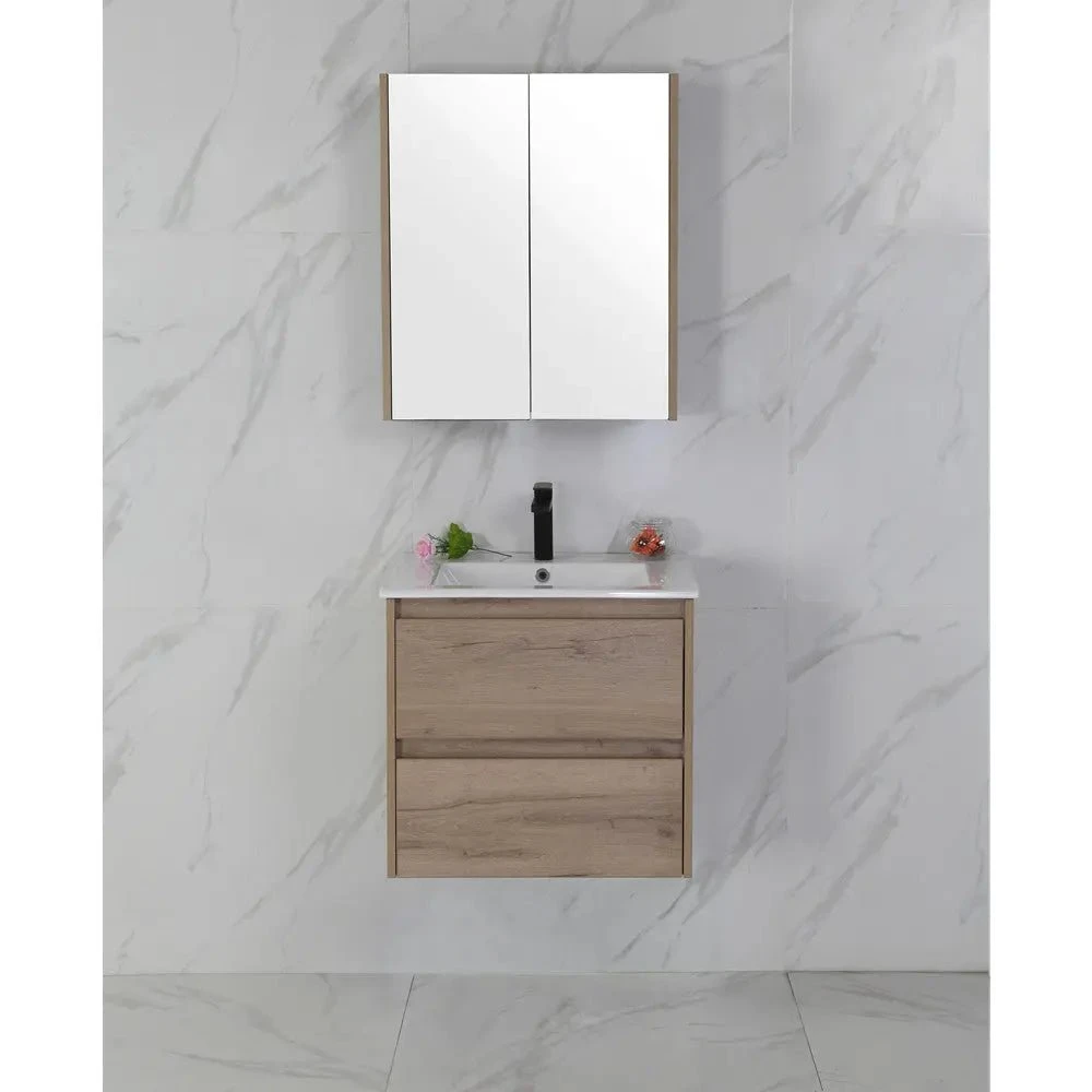 Max Timber Look Wall Hung Vanity 600mm Max Timber Look Wall Hung Vanity 600mm -HERA Bathware Sales max timber look wall hung vanity 600mmvanitiesaulic 931082