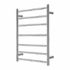 MECCA 240V 7 BAR HEATED TOWEL LADDER 2 MECCA 240V 7 BAR HEATED TOWEL LADDER -HERA Bathware Sales mecca 240v 7 bar heated towel ladderchromenero tapware 673149