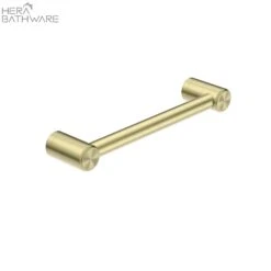 MECCA CARE 25MM GRAB RAIL 300MM -HERA Bathware Sales mecca care 25mm grab rail 300mmbrushed goldgrab railnero tapware 853066