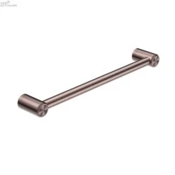 MECCA CARE 25MM GRAB RAIL 450MM -HERA Bathware Sales mecca care 25mm grab rail 450mmbrushed bronzegrab railnero tapware 193222