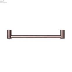 MECCA CARE 25MM GRAB RAIL 450MM -HERA Bathware Sales mecca care 25mm grab rail 450mmbrushed bronzegrab railnero tapware 324160