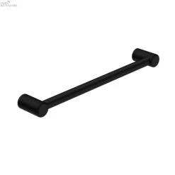 MECCA CARE 25MM GRAB RAIL 450MM -HERA Bathware Sales mecca care 25mm grab rail 450mmmatte blackgrab railnero tapware 728887