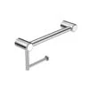 Mecca Care 25mm Grab Rail With Toilet Roll Holder 300mm