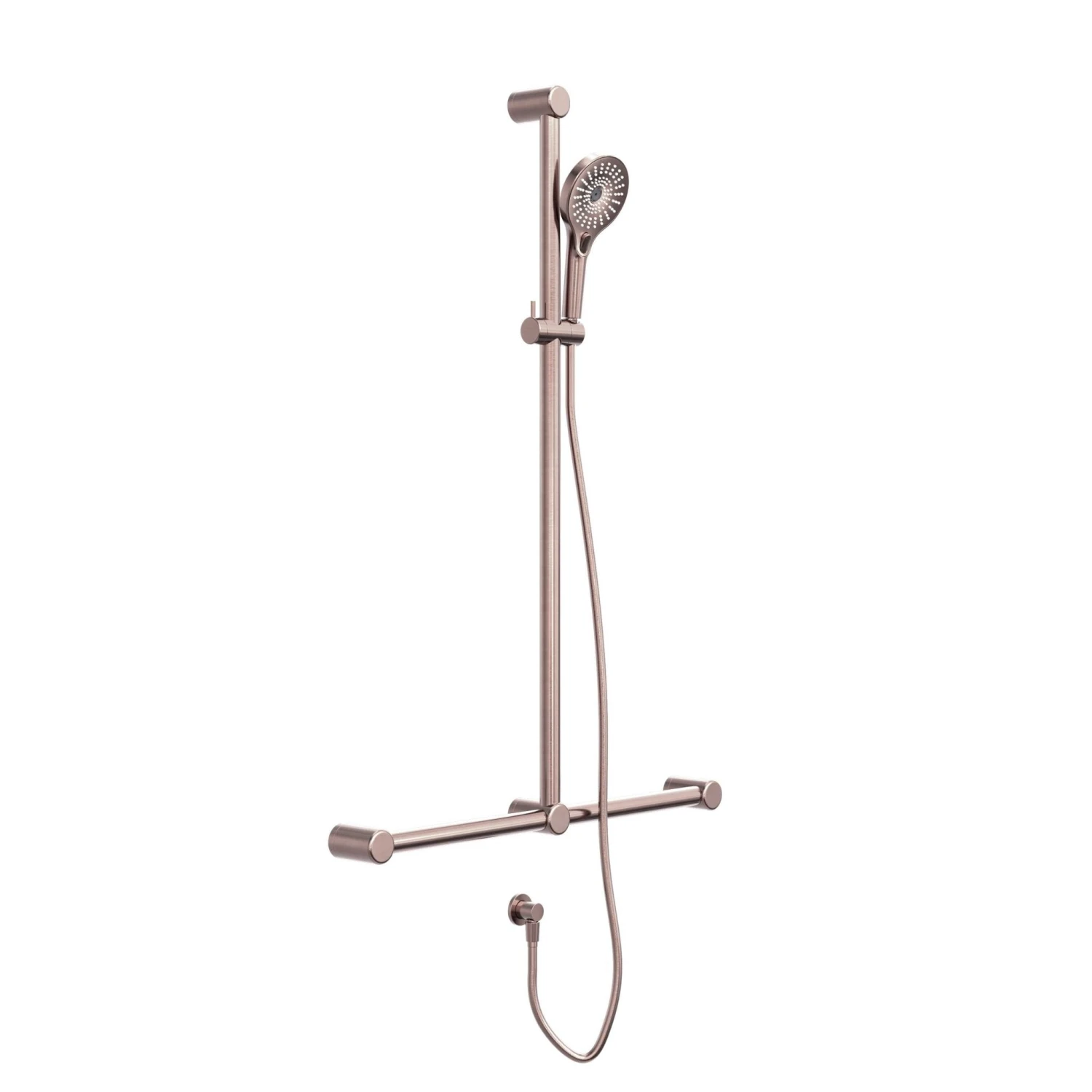Mecca Care 32mm T Bar Grab Rail and Adjustable Shower Set 1100x750mm Mecca Care 32mm T Bar Grab Rail And Adjustable Shower Set 1100x750mm -HERA Bathware Sales mecca care 32mm t bar grab rail and adjustable shower set 1100x750mmchromeshower railsnero tapware 275359