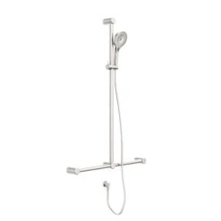 Mecca Care 32mm T Bar Grab Rail And Adjustable Shower Set 1100x750mm 5 Mecca Care 32mm T Bar Grab Rail And Adjustable Shower Set 1100x750mm -HERA Bathware Sales mecca care 32mm t bar grab rail and adjustable shower set 1100x750mmchromeshower railsnero tapware 451949