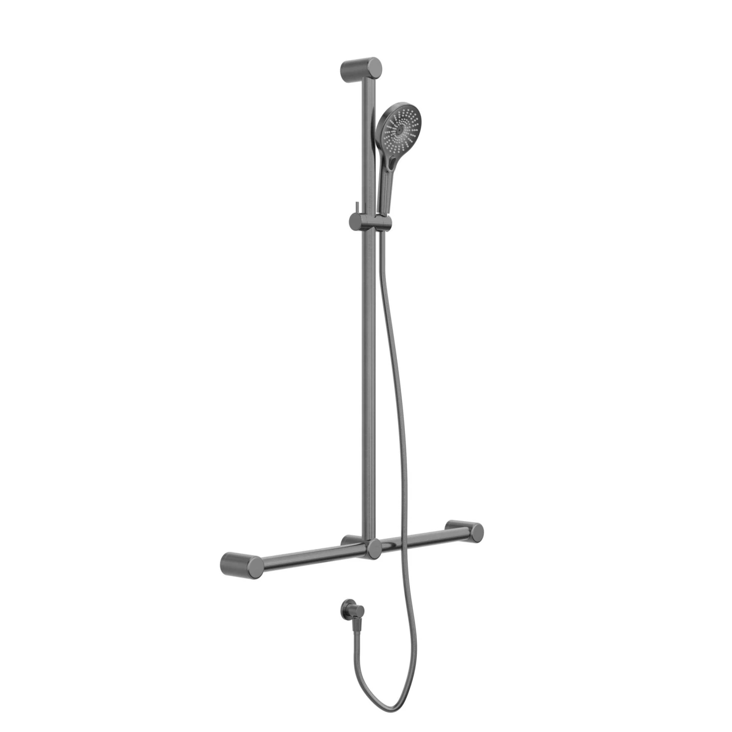 Mecca Care 32mm T Bar Grab Rail and Adjustable Shower Set 1100x750mm Mecca Care 32mm T Bar Grab Rail And Adjustable Shower Set 1100x750mm -HERA Bathware Sales mecca care 32mm t bar grab rail and adjustable shower set 1100x750mmchromeshower railsnero tapware 988798