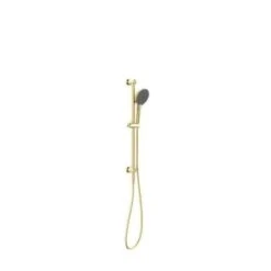Mecca Rail Shower With Air Shower II -HERA Bathware Sales mecca rail shower with air shower iibrushed goldshower railsnero tapware 433333
