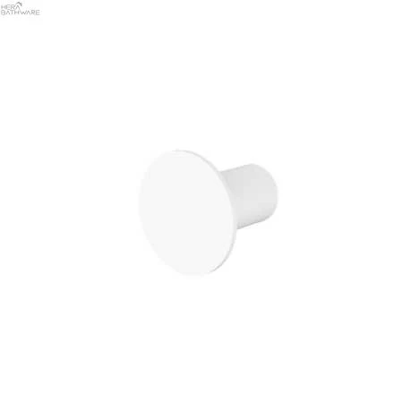 MECCA ROBE HOOK II MECCA ROBE HOOK II -HERA Bathware Sales mecca robe hook iimatte whiterobe hooknero tapware 874751