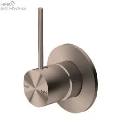 MECCA Shower Mixer Handle Up -HERA Bathware Sales mecca shower mixer handle up60mmmatte whiteshower mixernero tapware 985238